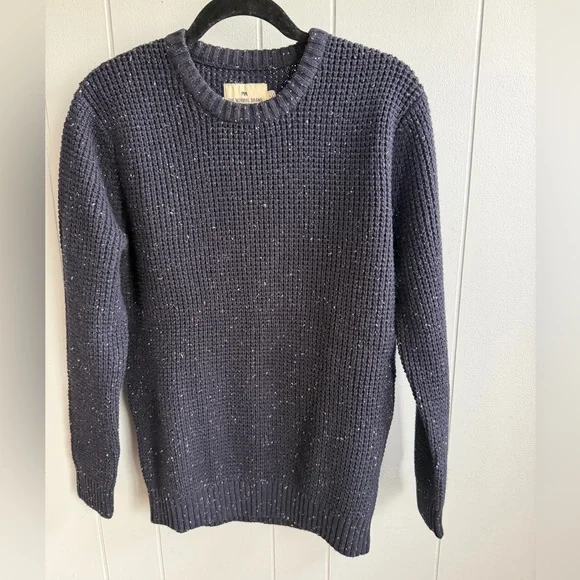 NWOT The Normal Brand Seawool Nep Crew Navy. Size M. Never worn. - Picture 3 of 10